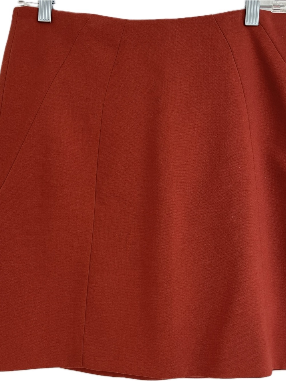 LOFT Red Mini Skirt